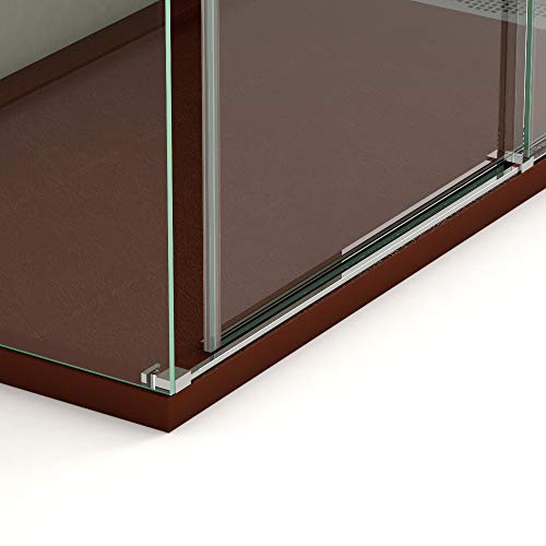 Mampara de Ducha FRONTAL - EstiloBaño® BOSTON - 1 Fijo y 1 Puerta Corredera - TRANSPARENTE - Cristal de Seguridad 6 mm -ANCHO 138 cm (medida adaptable 138 a 141 cm) Mampara de Ducha FRONTAL - EstiloBaño® BOSTON - 1 Fijo y 1 Puerta Corredera - TRANSPARENTE - Cristal de Seguridad 6 mm -ANCHO 138 cm (medida adaptable 138 a 141 cm)