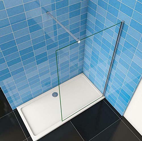 Mamparas de Ducha Pantalla Panel Fijo 8mm Antical - Barra 90cm - 140x190cm Mamparas de Ducha Pantalla Panel Fijo 8mm Antical - Barra 90cm - 140x190cm
