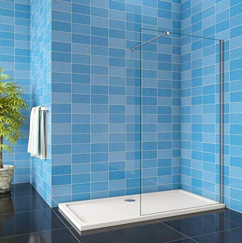 Mamparas de Ducha Pantalla Panel Fijo 8mm Antical - Barra 90cm - 140x190cm Mamparas de Ducha Pantalla Panel Fijo 8mm Antical - Barra 90cm - 140x190cm