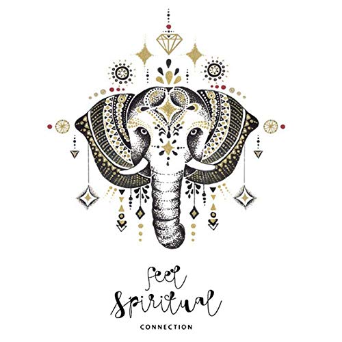 Mandala Elefante Tatuajes De Pared Dormitorio Indian Yoga Vinilo Adhesivo Boho Decor-50X70Cm Mandala Elefante Tatuajes De Pared Dormitorio Indian Yoga Vinilo Adhesivo Boho Decor-50X70Cm