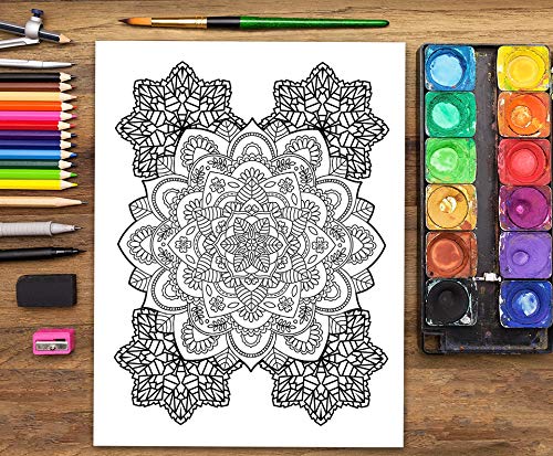 Mandalas Para Meditar: Libro De Colorear Para Adultos Mandalas Para Meditar: Libro De Colorear Para Adultos