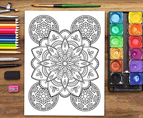 Mandalas Para Meditar: Libro De Colorear Para Adultos Mandalas Para Meditar: Libro De Colorear Para Adultos