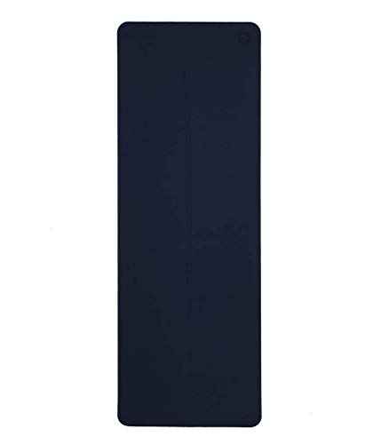 Manduka Begin - Esterilla unisex para yoga y pilates, color azul marino, 152 cm