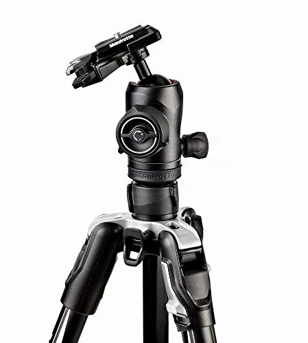 Manfrotto Befree Advanced - Tripode con Cierre de Palanca, Kit de Trípode de Viaje con Cabezal Esférico, portátil y compacto, Trípode de Aluminio para Cámaras DSLR Réflex y sin Espejos y Accesorios