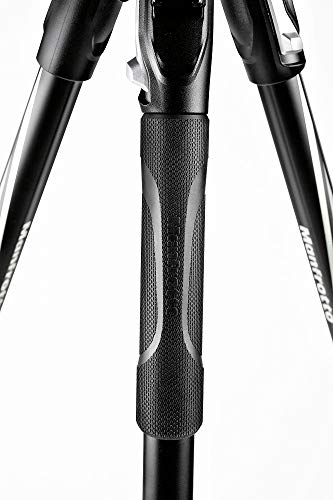 Manfrotto Befree Advanced - Trípode con Cierre de Rosca, Trípode de Viaje con Cabezal Esférico, Portátil y Compacto, Trípode de Aluminio para Cámaras DSLR, Reflex, sin Espejo y Accesorios