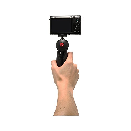 Manfrotto MTPIXI-B - Minitrípode Pixi, para Cámaras CSC,DSLR de Nivel de Entrada, Material Adapto, Negro Manfrotto MTPIXI-B - Minitrípode Pixi, para Cámaras CSC,DSLR de Nivel de Entrada, Material Adapto, Negro