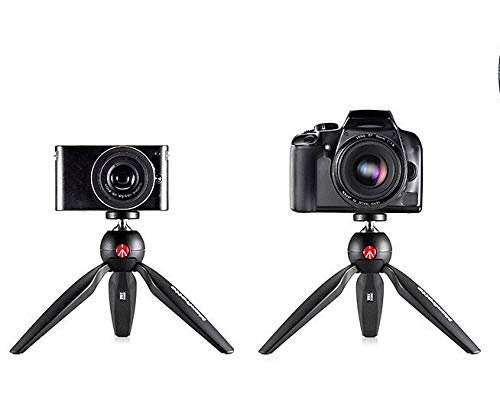 Manfrotto MTPIXI-B - Minitrípode Pixi, para Cámaras CSC,DSLR de Nivel de Entrada, Material Adapto, Negro Manfrotto MTPIXI-B - Minitrípode Pixi, para Cámaras CSC,DSLR de Nivel de Entrada, Material Adapto, Negro