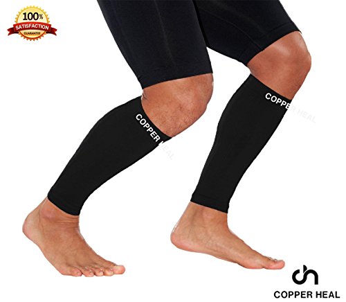 Mangas Compresión con COBRE para PANTORRILLAS COPEER HEAL (1 par) Ideal Ejercicio Recuperación deportiva Dolores Musculares M Mangas Compresión con COBRE para PANTORRILLAS COPEER HEAL (1 par) Ideal Ejercicio Recuperación deportiva Dolores Musculares M
