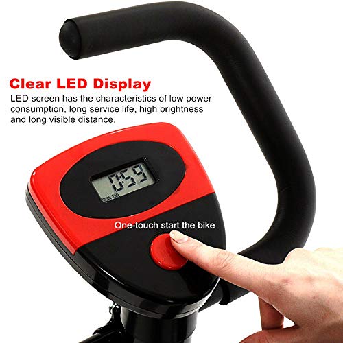 Mangetal F-Bike - Bicicleta estática plegable, semirecostada, equipo deportivo, ideal para entrenamiento de cardio Mangetal F-Bike - Bicicleta estática plegable, semirecostada, equipo deportivo, ideal para entrenamiento de cardio