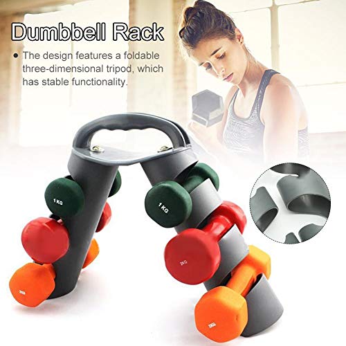 MANGGUO Soporte para Mancuernas de Gimnasio de 3 Niveles Plegable para Soporte de Mancuernas de Peso de Mano multinivel para Mancuernas sostiene Almacenamiento Resistente antidesgaste MANGGUO Soporte para Mancuernas de Gimnasio de 3 Niveles Plegable para Soporte de Mancuernas de Peso de Mano multinivel para Mancuernas sostiene Almacenamiento Resistente antidesgaste