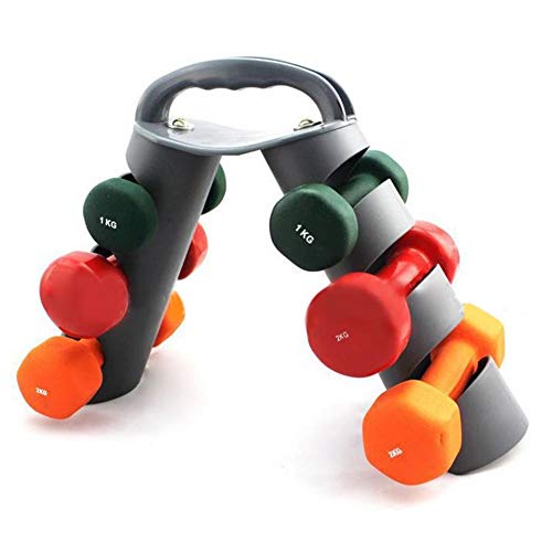 MANGGUO Soporte para Mancuernas de Gimnasio de 3 Niveles Plegable para Soporte de Mancuernas de Peso de Mano multinivel para Mancuernas sostiene Almacenamiento Resistente antidesgaste MANGGUO Soporte para Mancuernas de Gimnasio de 3 Niveles Plegable para Soporte de Mancuernas de Peso de Mano multinivel para Mancuernas sostiene Almacenamiento Resistente antidesgaste