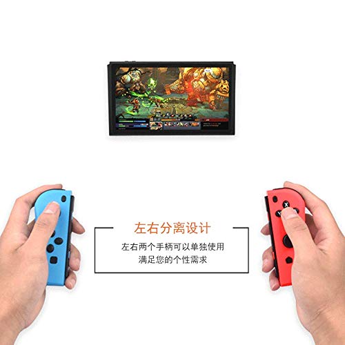 Mango De Juego Controlador Hecho A Mano Mango Inalámbrico Bluetooth Ns Vibración Somatosensorial Joy-con Color dinámico