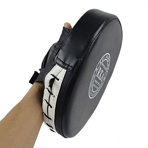Manoplas de boxeo Focus Punch Mitts MMA Guante de entrenamiento objetivo Karate Muay Thai Kick, negro Manoplas de boxeo Focus Punch Mitts MMA Guante de entrenamiento objetivo Karate Muay Thai Kick, negro