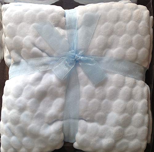 Manta coche bebe, Manta cuna bebe, Regalo Bebe Recién Nacido Medidas 80 x 110 cm ¡100 % GARANTIA DE DEVOLUCION DE SU DINERO! (Celeste) Manta coche bebe, Manta cuna bebe, Regalo Bebe Recién Nacido Medidas 80 x 110 cm ¡100 % GARANTIA DE DEVOLUCION DE SU DINERO! (Celeste)