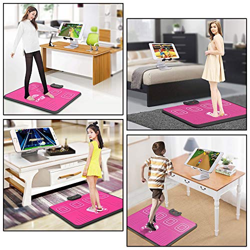 Manta de Baile TV en casa Individual Manta inalámbrica para Correr Fitness pérdida de Peso Manta de Baile Estera de Yoga Manta de Juego somatosensorial para niños