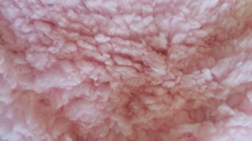 Manta de bebé de princesa rosa – suave de doble capa Sherpa con divertido diseño de París para niñas y niños pequeños