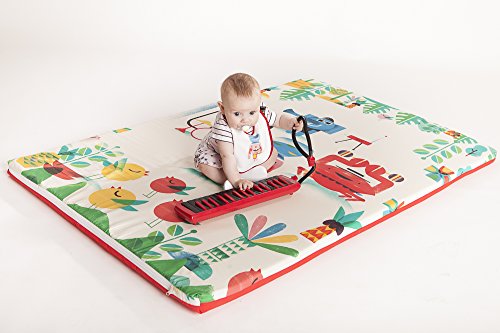 Manta de juegos para bebés acolchada plegable enrollable gimnasio suelo actividades alfombra Tamaño único 130x90 cm Fabricada en España Decoracion Regalo bebe (Jungle Rock) Manta de juegos para bebés acolchada plegable enrollable gimnasio suelo actividades alfombra Tamaño único 130x90 cm Fabricada en España Decoracion Regalo bebe (Jungle Rock)
