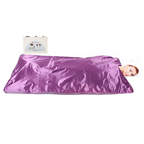 Manta Sauna de Infrarrojo lejano, Saco Sauna de Adelgazamiento,Infrarrojo lejano Sauna Manta de Calentamiento para Aliviar Fatiga fisica cuerpo Shaper Adelgaza Fitness Manta Sauna de Infrarrojo lejano, Saco Sauna de Adelgazamiento,Infrarrojo lejano Sauna Manta de Calentamiento para Aliviar Fatiga fisica cuerpo Shaper Adelgaza Fitness