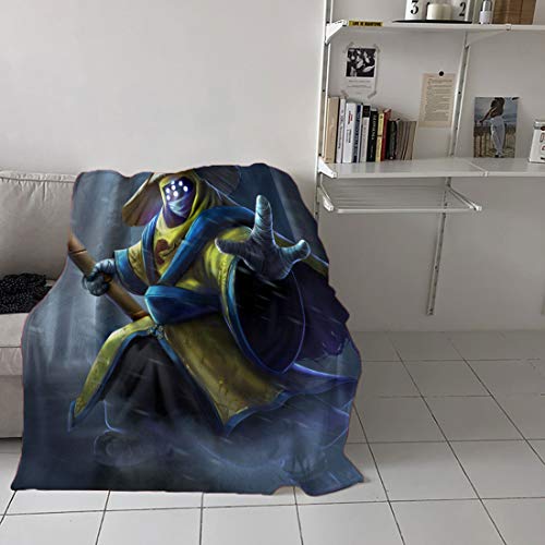 Manta ultra suave de 100 x 130 cm, manta de franela de League Legends para adultos, niños o mascotas, PAX Jax Manta ultra suave de 100 x 130 cm, manta de franela de League Legends para adultos, niños o mascotas, PAX Jax
