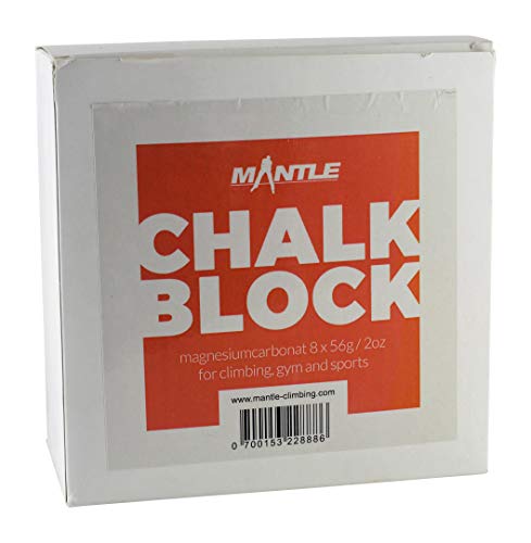 Mantle – Bloque de magnesio para escalada tamaño 8 x 56 g Block