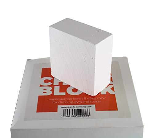 Mantle – Bloque de magnesio para escalada tamaño 8 x 56 g Block