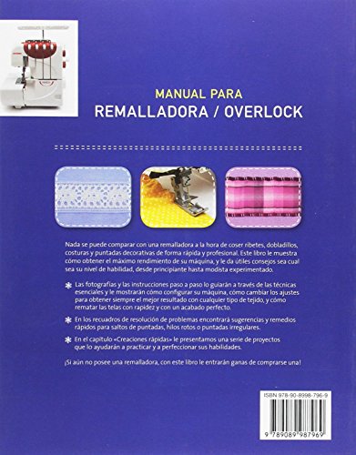Manual para remalladora/overlock Manual para remalladora/overlock