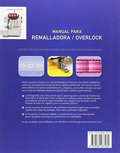 Manual para remalladora/overlock