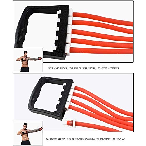 Manyao Extensor de Pecho Pecho ejercitador for los Hombres - Home Hombre, Damas Multifuncional Brazo de tensión de la Cuerda del músculo Posterior del Pecho Entrenamiento de los músculos