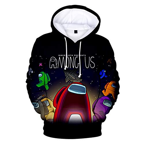 Maogou Among Us Felpa con Cappuccio con Stampa 3D Felpa con Cappuccio Felpa con Cappuccio Casual Unisex Gioco Cosplay Maogou Among Us Felpa con Cappuccio con Stampa 3D Felpa con Cappuccio Felpa con Cappuccio Casual Unisex Gioco Cosplay