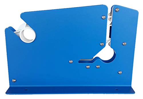 Maquina Cierra Bolsas en Metal Color Azul para Rollos de Cinta Adhesiva de 12 Milimetros