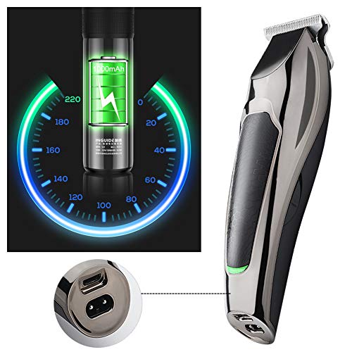 Maquina Cortapelo,Cortapelos Hombre,Cortapelos,Juego de Cortapelos Profesional Con 5 Peines y Cuchillas de Acero Inoxidable, Admite Carga Rápida USB,Cortapelos Para el Hogar y el Salón Maquina Cortapelo,Cortapelos Hombre,Cortapelos,Juego de Cortapelos Profesional Con 5 Peines y Cuchillas de Acero Inoxidable, Admite Carga Rápida USB,Cortapelos Para el Hogar y el Salón