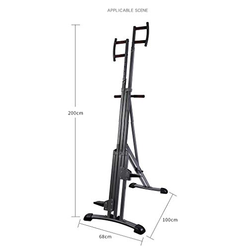 Máquina de Ejercicios Vertical Climber Vertical Mountaineer Stepper Stair Climber Climbing Machine Space Walker Leg Master Altura Ajustable for hogar