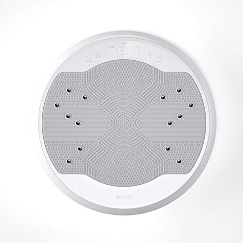 Máquina De Masaje con Plataforma De Ejercicios De Vibración para Entrenamiento De Cuerpo Entero para Entrenamiento Y Modelado En Casa, Panel Táctil LED De 99 Niveles, Modo De Masaje