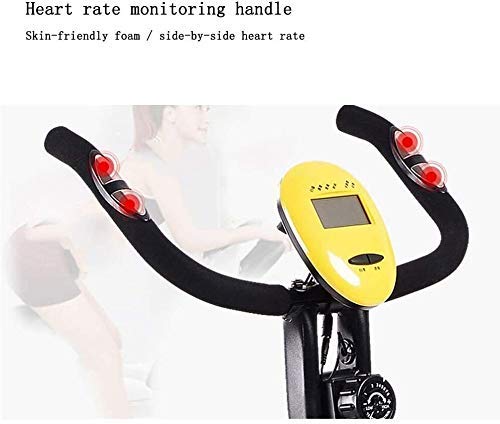 Máquina de Step para Fitness, Step Fitness Machines, Bicicleta de ejercicio reclinada, Bicicleta fija de resistencia magnética eléctrica para personas mayores Fisioterapia de extremidades inferiores