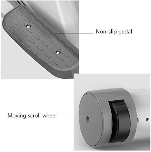 Máquina Elíptica, Bicicleta Elíptica, Bicicleta Elíptica Magnética, con Soporte para Tableta 16 y Perfiles de Resistencia al Deslizamiento del Pedal, para Hombres y Mujeres, Blanco, Quema Grasa Máquina Elíptica, Bicicleta Elíptica, Bicicleta Elíptica Magnética, con Soporte para Tableta 16 y Perfiles de Resistencia al Deslizamiento del Pedal, para Hombres y Mujeres, Blanco, Quema Grasa