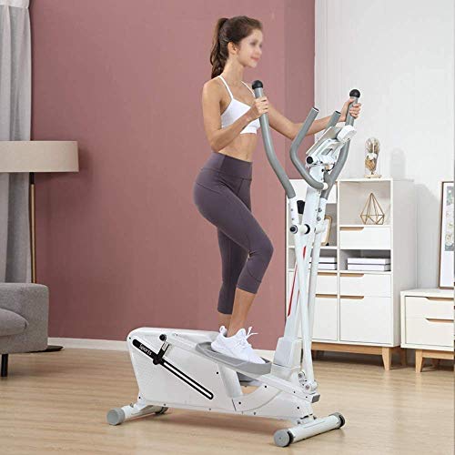 Máquina elíptica, Bicicleta elíptica magnética 3 en 1, Cinta de Correr giratoria, Caminata Espacial, Equipo portátil, pequeño, Ultra silencioso, Gimnasio en casa, Quema Grasa