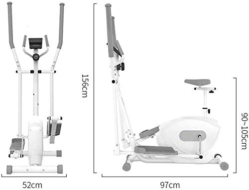 Máquina elíptica, Bicicleta estática, máquinas elípticas triples giratorias, Cintas de Correr, Caminata Espacial, Equipo portátil de Gimnasio en casa, para Hombres y Mujeres, Quema de Grasa