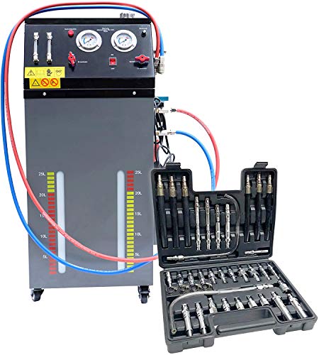 Maquina para cambio de aceite de transmision automatica ATF con adaptadores