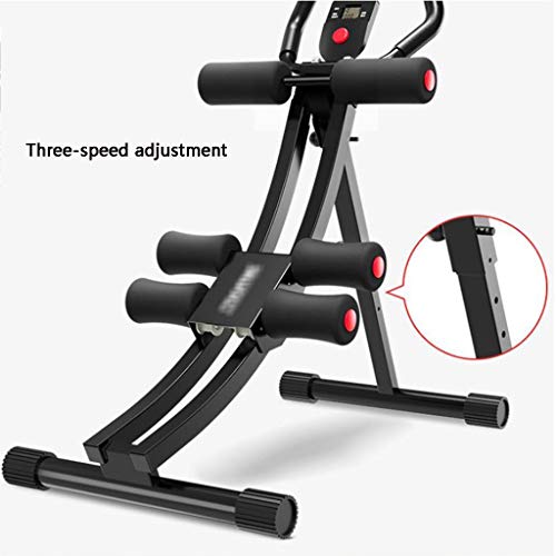 Máquinas de Remo Aparato De AbdominalesAB Aparato De Abdominales Plegable Dispositivo For Modelado De Abdomen Y Cintura Mejorador De Resistencia (Color : Black, Size : 88 * 88cm) Máquinas de Remo Aparato De AbdominalesAB Aparato De Abdominales Plegable Dispositivo For Modelado De Abdomen Y Cintura Mejorador De Resistencia (Color : Black, Size : 88 * 88cm)