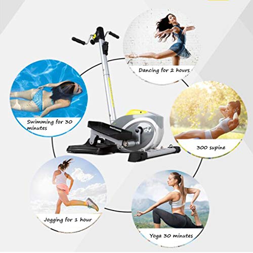 Máquinas de step Paso a Paso Mini máquina elíptica multifunción Paso a Paso silencioso máquina de Adelgazamiento para Adelgazar Paso a Paso para Hacer Ejercicio físico Carga 90KG Máquinas de step Paso a Paso Mini máquina elíptica multifunción Paso a Paso silencioso máquina de Adelgazamiento para Adelgazar Paso a Paso para Hacer Ejercicio físico Carga 90KG
