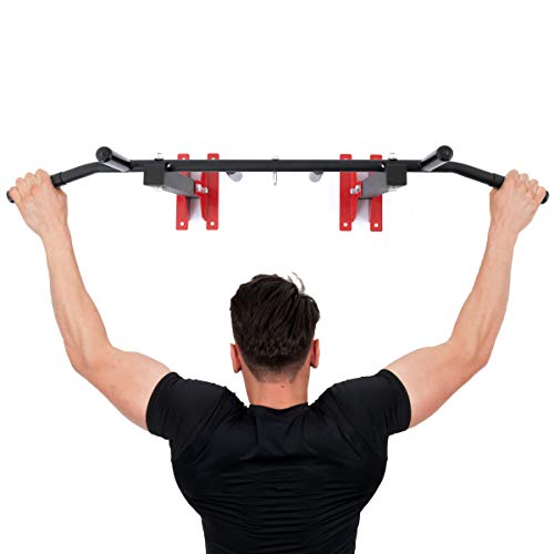 Marbo Sport 2 en 1 Pull Up Bar Pared o techo con soporte de saco de boxeo MH-D202 2.0