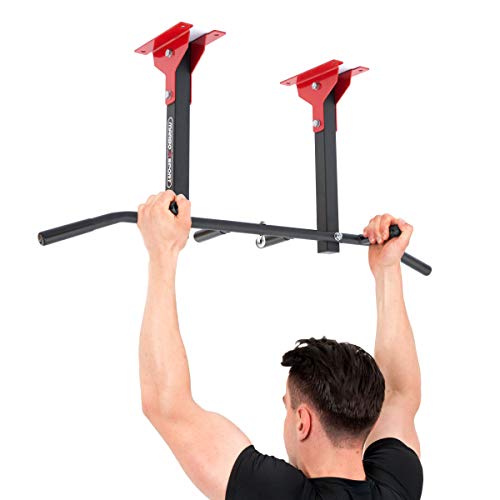 Marbo Sport 2 en 1 Pull Up Bar Pared o techo con soporte de saco de boxeo MH-D202 2.0