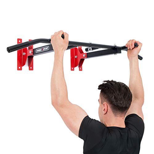 Marbo Sport 2 en 1 Pull Up Bar Pared o techo con soporte de saco de boxeo MH-D202 2.0 Marbo Sport 2 en 1 Pull Up Bar Pared o techo con soporte de saco de boxeo MH-D202 2.0