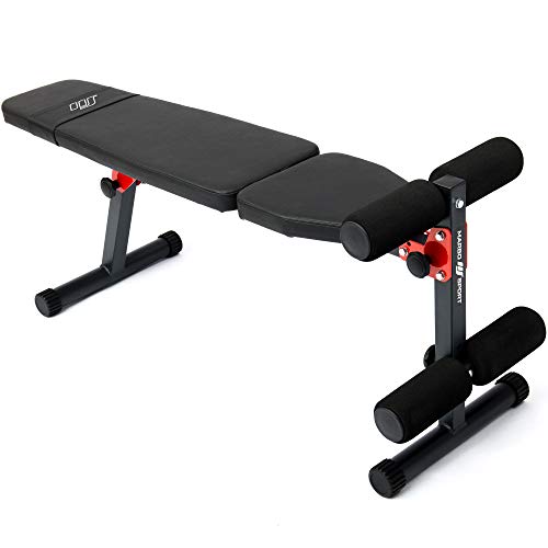 Marbo Sport Banco de Entrenamiento Plegable Banco de Pesas MH-L104 2.0