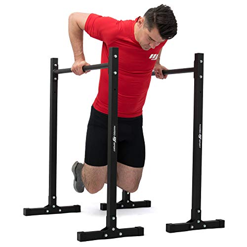 Marbo Sport Dip Stand Soporte Dipstation Entrenador Abdominal Entrenador de Espalda MH-D011