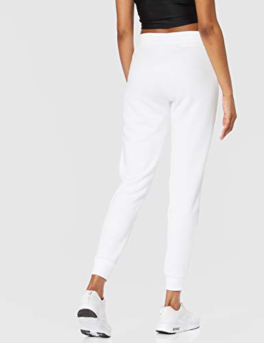 Marca Amazon - AURIQUE Jogger - Pantalones Mujer, Blanco (White), 42, Label:L