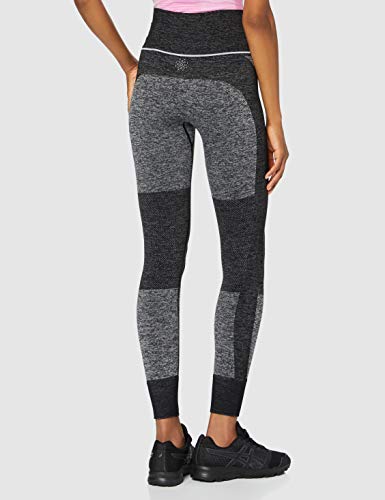 Marca Amazon - AURIQUE Mallas de Deporte sin Costuras de Tiro Alto Mujer, Negro (Black), 38, Label:S Marca Amazon - AURIQUE Mallas de Deporte sin Costuras de Tiro Alto Mujer, Negro (Black), 38, Label:S