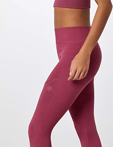 Marca Amazon - AURIQUE Mallas de Deporte sin Costuras Mujer, Rosa (Hawthorne Rose), 40, Label:M Marca Amazon - AURIQUE Mallas de Deporte sin Costuras Mujer, Rosa (Hawthorne Rose), 40, Label:M