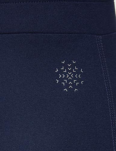 Marca Amazon - AURIQUE Pantalón de Yoga Mujer, Azul (Navy), 38, Label:S