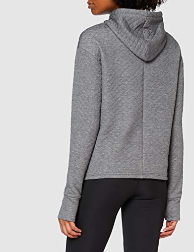 Marca Amazon - AURIQUE Sudadera con Capucha de Deporte Súper Suave Mujer, Gris, 38, Label:S